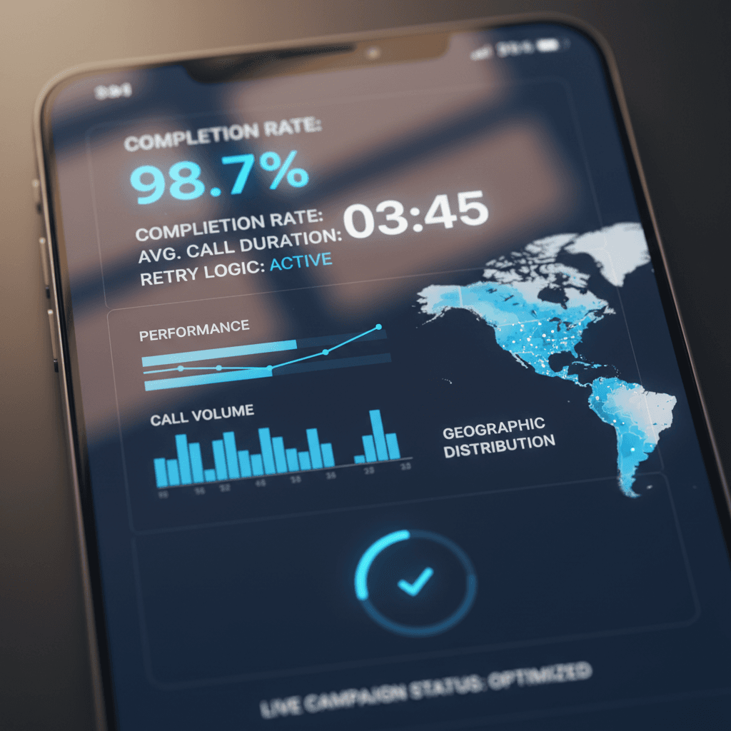 Call tracking analytics dashboard