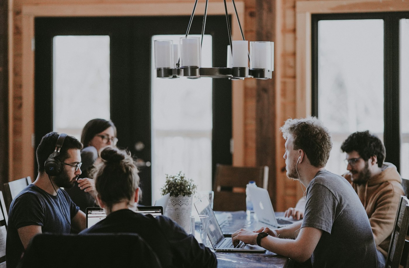 Team on a video call agreeing on what counts as a conversion
